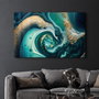 Wallity Pintura Decorativa de Vidrio Templado Multicolor 70 x 110 cm